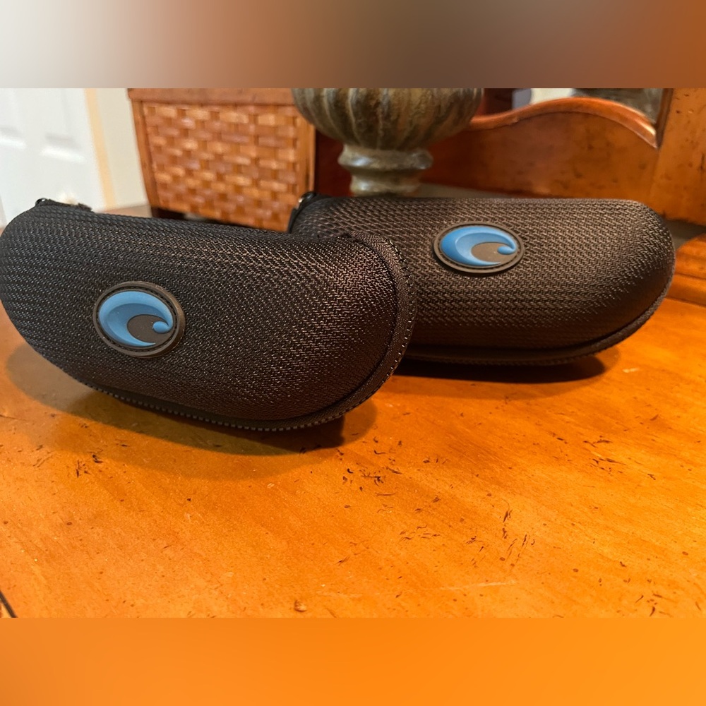 😎 NWOT 2 Costa sunglass cases. 1 w/ cleansing cloth, the other without.